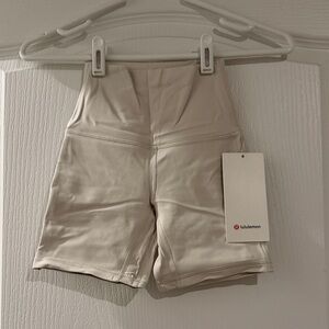 lululemon athletica Beige Women's High Waisted Shorts